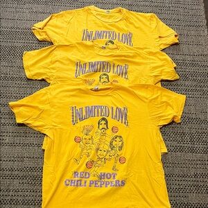 Unlimited Love Yellow Graphic Tee